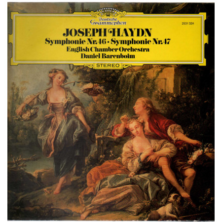J Haydn E Chamber Orchestra D Barenboim ‎Lp Symphonie Nr. 46 / Nr. 47 Deutsche