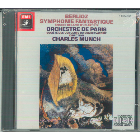 Berlioz, Orchestre Paris, MUnch CD Symphonie Fantastique / EMI 1105952 Sigillato