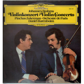 Brahms Zukerman De Paris D Barenboim ‎Lp Violinkonzert Violin Concerto DG Nuovo