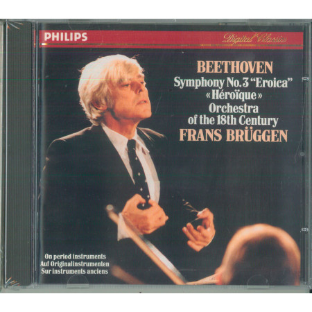 Beethoven, Orchestra 18th Century, BrUggen CD Symphony No. 3 Eroica / Sigillato