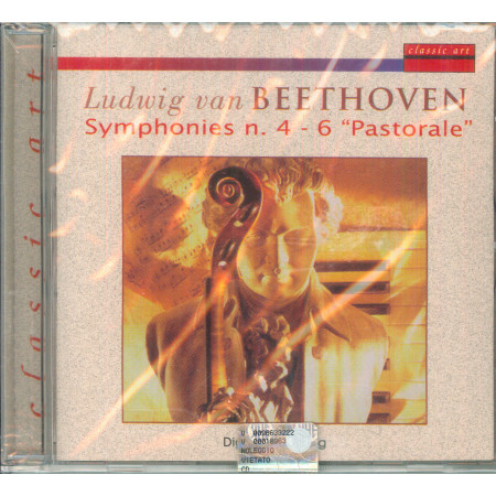 Ludwig van Beethoven CD Symphonies n. 4 - 6 Pastorale / Classic CA 162 Sigillato