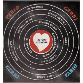 Fabio Cerri ‎Lp Vinile 33 Giri D'Amore / Big Sound Record ‎BF 243 Nuovo