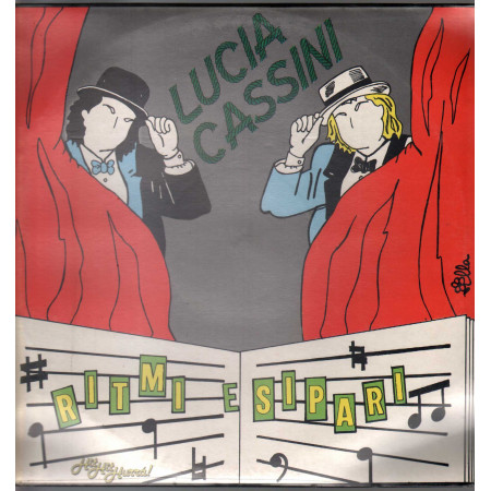 Lucia Cassini Lp Vinile Ritmi e sipari / Mea SUD Hit Hit Hurrà VLP 654 Sigillato