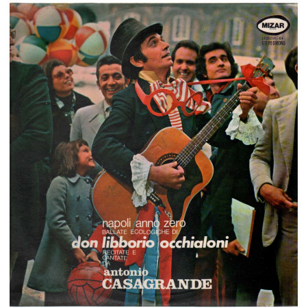 Don Libborio Occhialoni / A Casagrande Lp Napoli Anno Zero Ballate Ecologiche