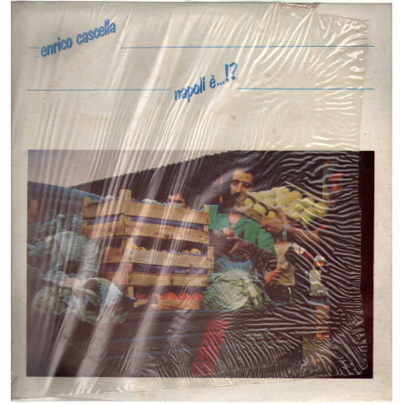 Enrico Cascella  Lp Vinile Napoli E' / Big Star Record ‎– BF 002 Nuovo