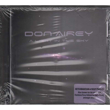 Don Airey CD A Light In The Sky Sigillato Nuovo 8712725723523