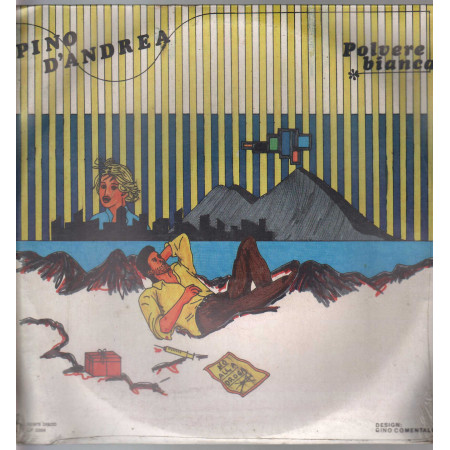 Pino D'Andrea Lp Vinile Polvere Bianca / New's Disco Lp 3304 Sigillato