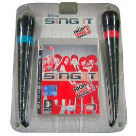 Disney Sing It High School Musical 3 + Microfoni Playstation 3 PS3 Sigillato
