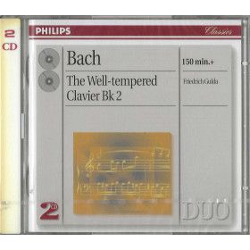 Bach / Friedrich Gulda CD The Well-tempered Clavier, Bk 2 / Philips – 4465482 Sigillato
