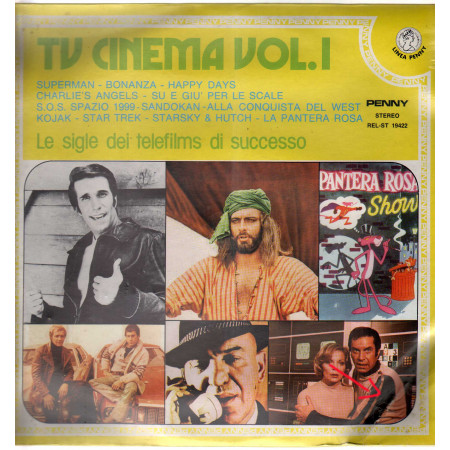 Tv Cinema Vol 1 Lp Vinile Le Sigle Dei Telefilm Di Successo Cover Rifi Sigillato