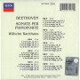 Beethoven, Wilhelm Backhaus CD Sonate Per Pianoforte / Decca – 4672582 Sigillato