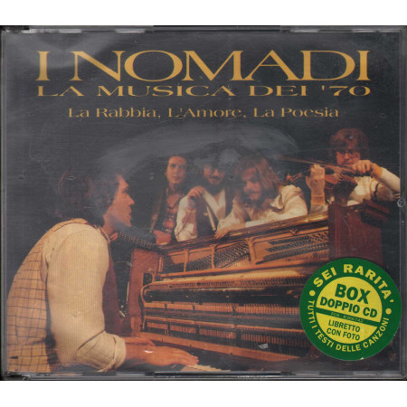 Nomadi 2 CD La musica dei '70 La rabbia, l'amore, la poesia Sig 0724383667420