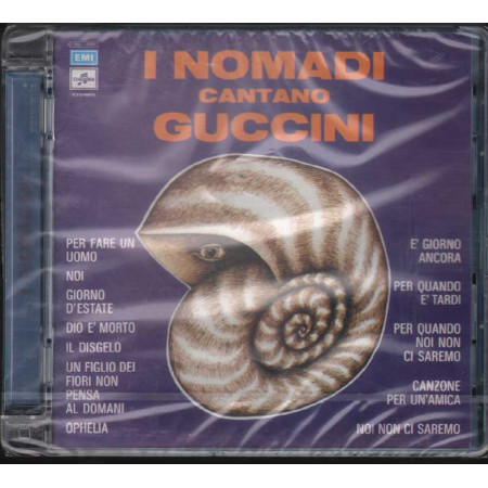 Nomadi CD I Nomadi cantano Guccini Nuovo Sigillato CD 0094639562626