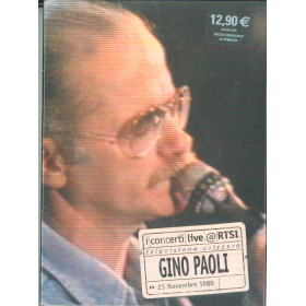 Gino Paoli DVD Live @ RTSI 25 Novembre 1980 / edel Italia ‎– 0173108ere Sigillato