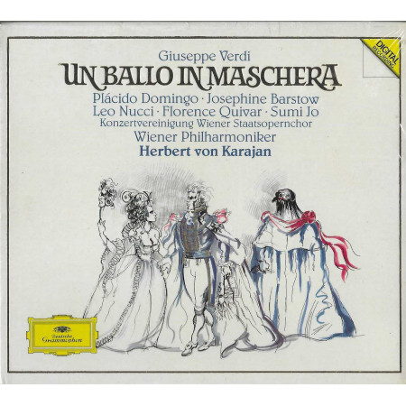 G Verdi, Herbert von Karajan CD Un Ballo In Maschera / 4276352 GH2 Sigillato