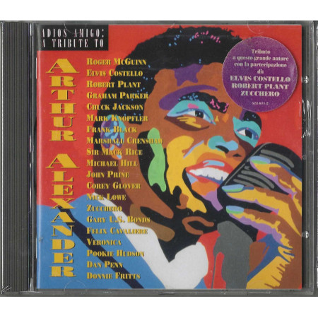 Various CD Adios Amigo: A Tribute To Arthur Alexander / Razor & Tie – 5236712 Sigillato