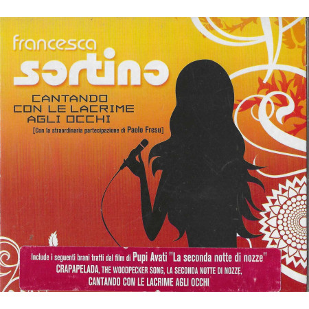 Francesca Sortino, Paolo Fresu CD Cantando Con Le Lacrime Agli Occhi / Sigillato