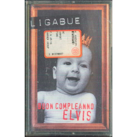 Ligabue MC7 Cassette Buon Compleanno Elvis / WEA – 0630 11823 4 Sigillata
