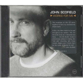 John Scofield CD Works For Me / Verve Records – 5492812 Sigillato