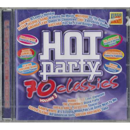Various CD Hot Party Classics 70 Vol. 3 / Universal – 9840190 Sigillato