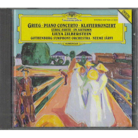 Grieg, Zilberstein,Gothenburg, Järvi CD Piano Concerto Klavierkonzert / Deutsche – 4375242 Sigillato
