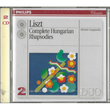 Liszt, Campanella CD Complete Hungarian Rhapsodies / Decca – 4383712 Sigillato