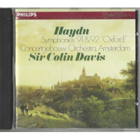 Haydn, Concertgebouw Orchestra, Davis CD  Symphonies 91 & 92 / 410392 Nuovo