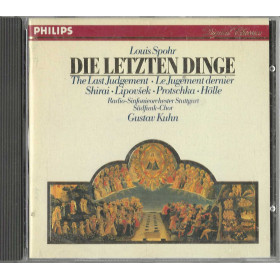 Spohr, Kuhn CD Die Letzten Dinge / Philips Digital Classics – 4169272 Nuovo