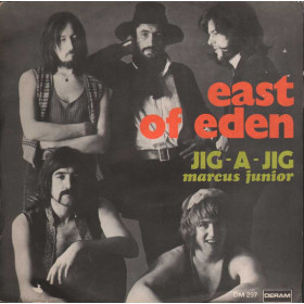 East Of Eden Vinile 7" 45giri Jig - A - Jig / Marcus Junior / Nuovo Deram DM 297