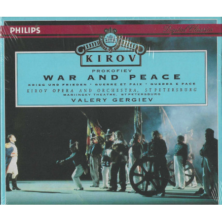 Prokofiev, Gergiev CD War And Peace / Philips – 4340972 Sigillato