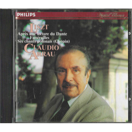 Liszt, Arrau  CD Après Une Lecture Du Dante / Philips – 4110552 Nuovo