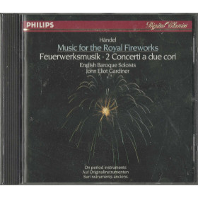 Händel, Gardiner  CD Music For The Royal Fireworks /  4111222 Nuovo