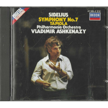 Sibelius, Philharmonia Orchestra, Ashkenazy CD Symphony 7 Tapiola /  Nuovo