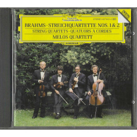 Brahms, Quartett CD Streichquartette Nos. 1 & 2 / Deutsche – 4276412 Nuovo
