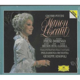 Puccini, Freni, Domingo, Sinopoli CD Manon Lescaut / 4138932 Sigillato