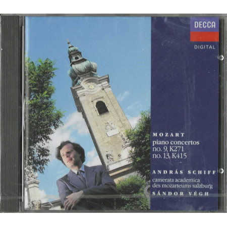 Mozart, Schiff, Végh CD Concertos, 9 &13, K415, K271 / 4254662 Sigillato