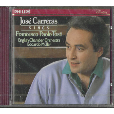 José Carreras CD Sings Francesco Paolo Tosti / Philips – 4263722 Sigillato