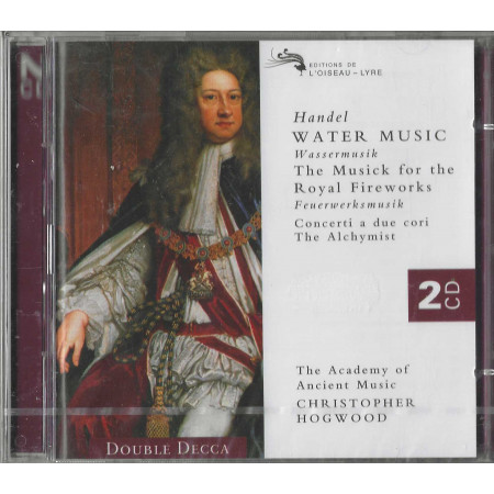 Handel, Hogwood CD The Musick For The Royal Fireworks / 4557092 Sigillato