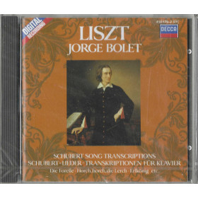 Liszt, Bolet  CD Schubert Song Transcriptions / Decca – 4145752 Sigillato
