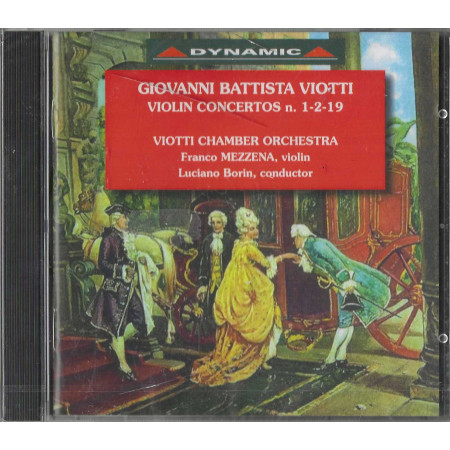 Viotti, Mezzena, Borin  CD Violin Concertos N.1, 2, 19 / CDS 86  Sigillato