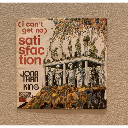 Jonathan King Vinile 7" 45 giri (I Can't Get No) Satisfaction / XZAL 11541/2 Nuovo