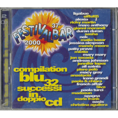 Various CD 37° Festivalbar 2000 - Blu / Columbia – 4983252 Sigillato