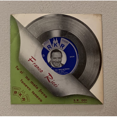 Franco Ricci Vinile 7" 45 giri Malafreva / RKR – SR001 Nuovo
