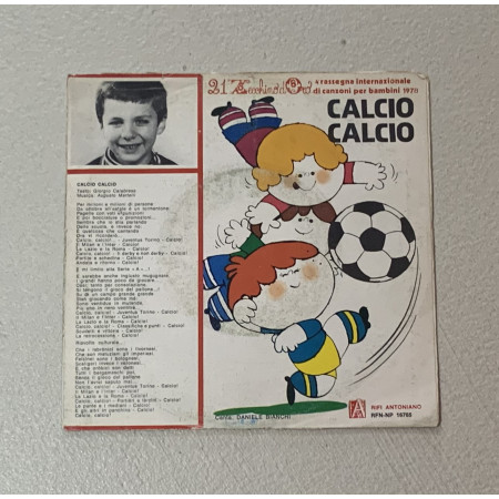 Daniele Bianchi, Selma El Saeed Vinile 7" 45 giri Calcio Calcio / Maggio / Nuovo