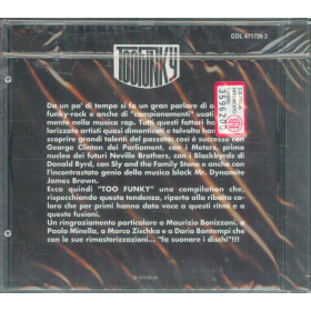 AA.VV. CD Too Funky Tutto Nero / Tutto Funky Columbia ‎COL 471726 2 Sigillato