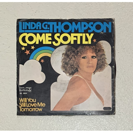 Linda G. Thompson Vinile 7" 45 giri Come Softly / Durium – DE2955 Nuovo