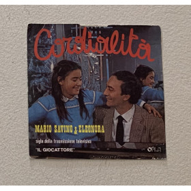 Mario Savino & Eleonora Vinile 7" 45 giri Cordialità / Oplà – CS4501 Nuovo