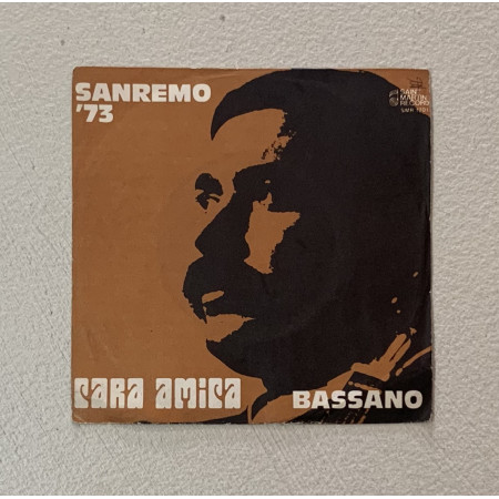 Bassano Vinile 7" 45 giri Cara Amica / Saint Martin record – SMR1701 Nuovo