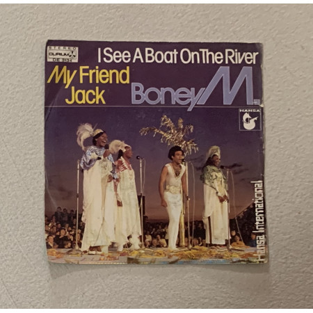 Boney M. Vinile 7" 45 giri I See A Boat On The River / My Friend Jack / Nuovo