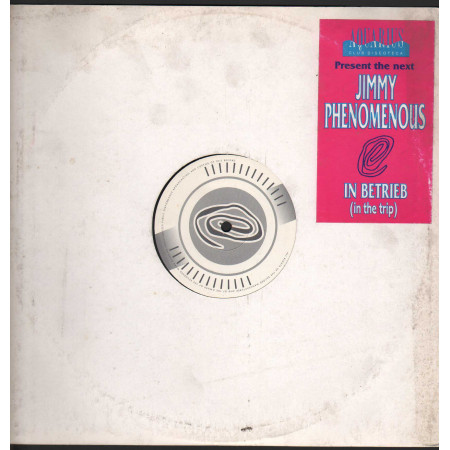 Jimmy Phenomenous ‎Vinile 12"  Inbetriebe / Who Record ‎WR 3001 Stickers Nuovo